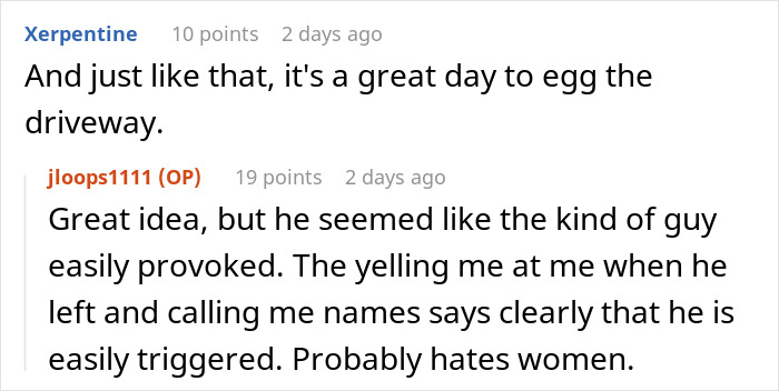 Guy Explodes At Woman After Parking In Her Driveway, Shuts Up The Second Her Male Friend Appears Guy Explodes At Woman After Parking In Her Driveway, Shuts Up The Second Her Male Friend Appears