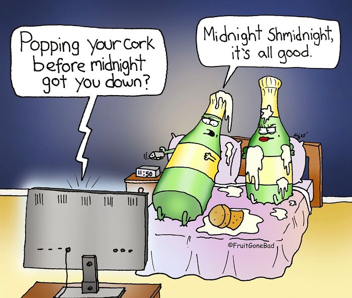 37 One-Panel Comics That Show Fruits Aren’t As Innocent As They Look (New Pics) 37 One-Panel Comics That Show Fruits Aren’t As Innocent As They Look (New Pics)