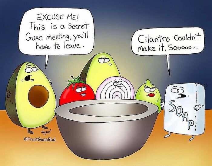 37 One-Panel Comics That Show Fruits Aren’t As Innocent As They Look (New Pics) 37 One-Panel Comics That Show Fruits Aren’t As Innocent As They Look (New Pics)