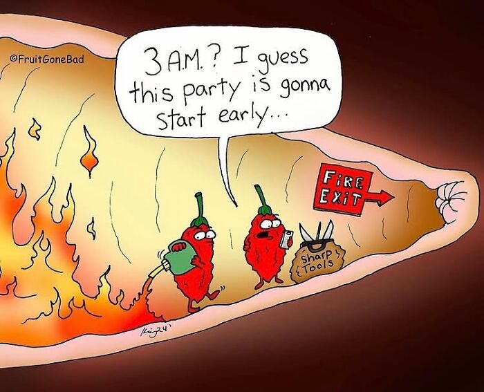 37 One-Panel Comics That Show Fruits Aren’t As Innocent As They Look (New Pics) 37 One-Panel Comics That Show Fruits Aren’t As Innocent As They Look (New Pics)