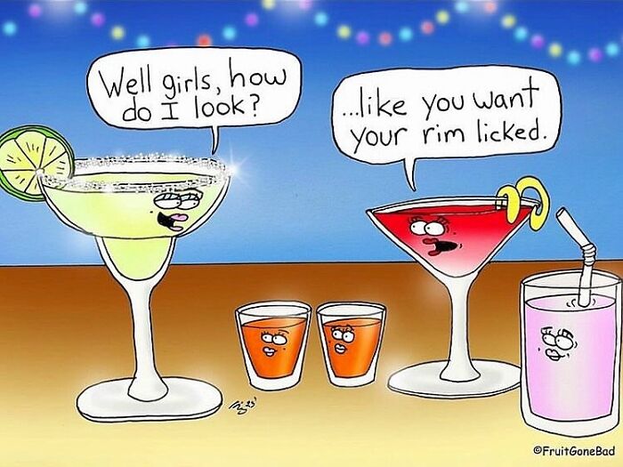 37 One-Panel Comics That Show Fruits Aren’t As Innocent As They Look (New Pics) 37 One-Panel Comics That Show Fruits Aren’t As Innocent As They Look (New Pics)