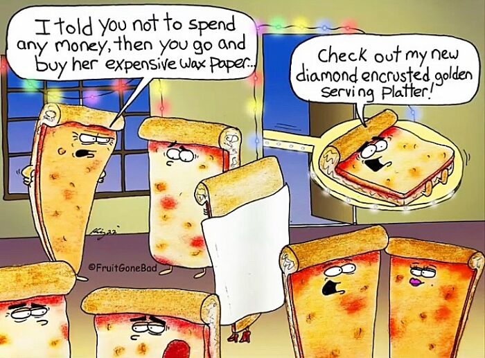 37 One-Panel Comics That Show Fruits Aren’t As Innocent As They Look (New Pics) 37 One-Panel Comics That Show Fruits Aren’t As Innocent As They Look (New Pics)