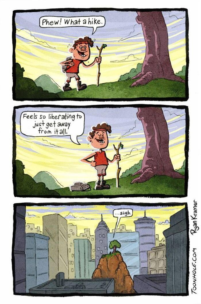 27 New Comics With Dark And Unpredictable Endings That Poke Fun At Our Society By This Artist