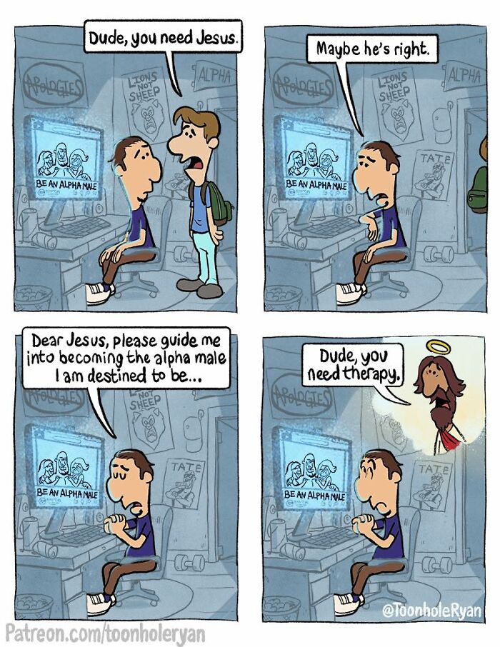 27 New Comics With Dark And Unpredictable Endings That Poke Fun At Our Society By This Artist