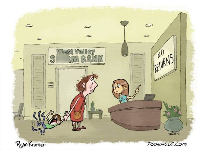 27 New Comics With Dark And Unpredictable Endings That Poke Fun At Our Society By This Artist