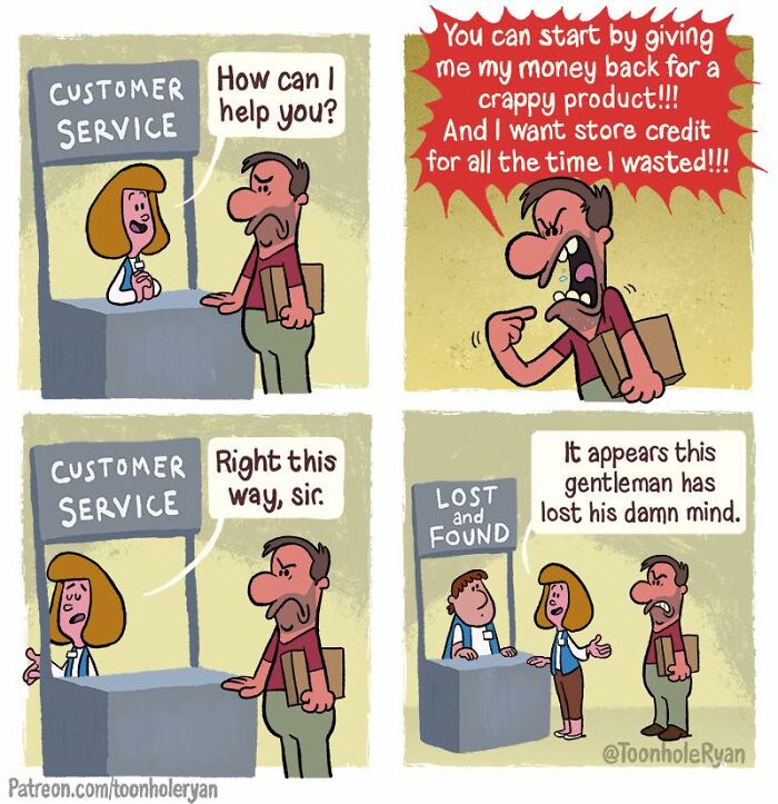 27 New Comics With Dark And Unpredictable Endings That Poke Fun At Our Society By This Artist