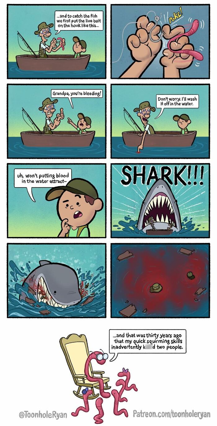 27 New Comics With Dark And Unpredictable Endings That Poke Fun At Our Society By This Artist