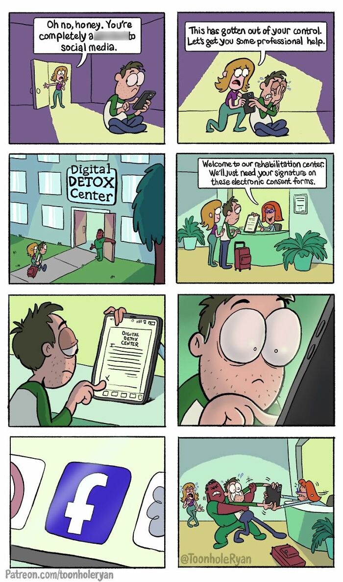 27 New Comics With Dark And Unpredictable Endings That Poke Fun At Our Society By This Artist