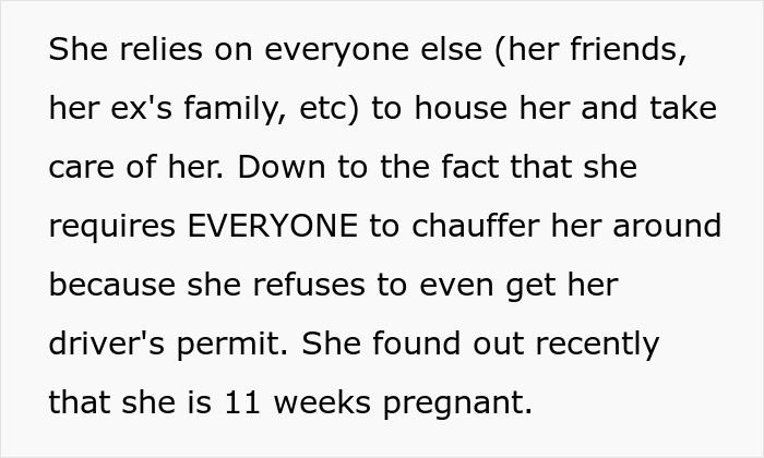 Entitled Lady Uses Pregnancy To Mooch Off Friends And Family, Sis Sends Her To A Homeless Shelter
