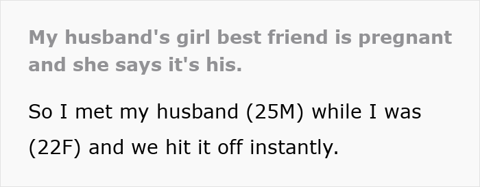 Man Spins A Tale About Pregnant Female Bestie, Shocked Wife Can’t Believe What He’s Made Up