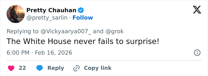 Woman’s “Strange Behavior” During White House Press Conference Goes Viral