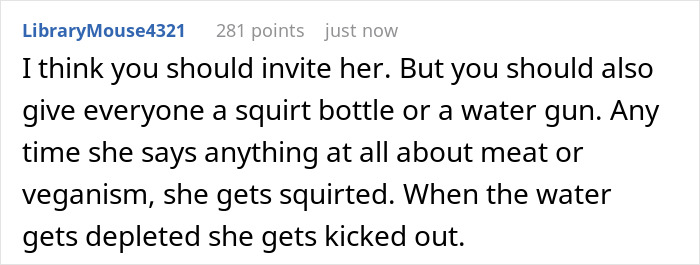 Vocal Vegan Ruins The Vibe At Every BBQ, Sibling Refuses To Invite Her Anymore, Gets Grilled By Fam