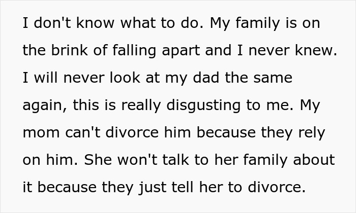 Daughter Disgusted With Dad After Finding Out “Exotic And Illegal” Reason Why Nobody Speaks To Them