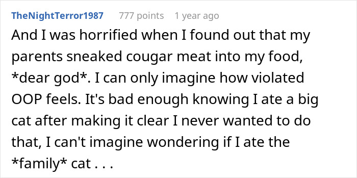 Daughter Disgusted With Dad After Finding Out “Exotic And Illegal” Reason Why Nobody Speaks To Them