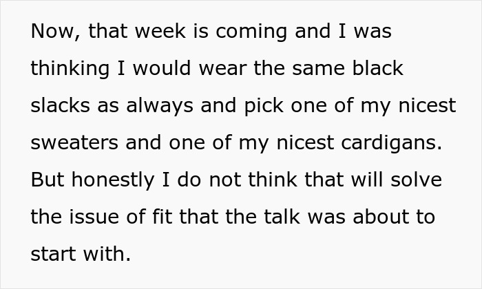 Woman Is Told Her Frumpy Clothes Aren&rsquo;t &ldquo;Professional,&rdquo; Reveals It’s Her Only Shield From Harassment