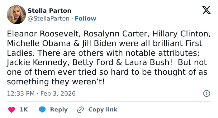 Fresh Poll Highlights What Americans Truly Think Of Melania Trump Compared To Past First Ladies