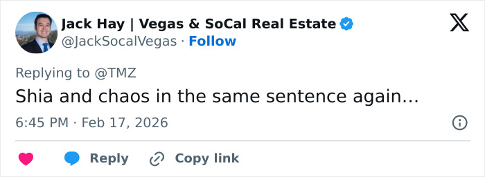 “He Can&rsquo;t Be Saved”: Eyewitness Details Chaos As Shia LaBeouf Breaks Sobriety And Gets Arrested In New Orleans