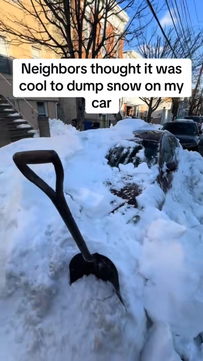 People Are In War Over Parking Spots This Winter And These 26 Posts Prove How Unhinged It Gets