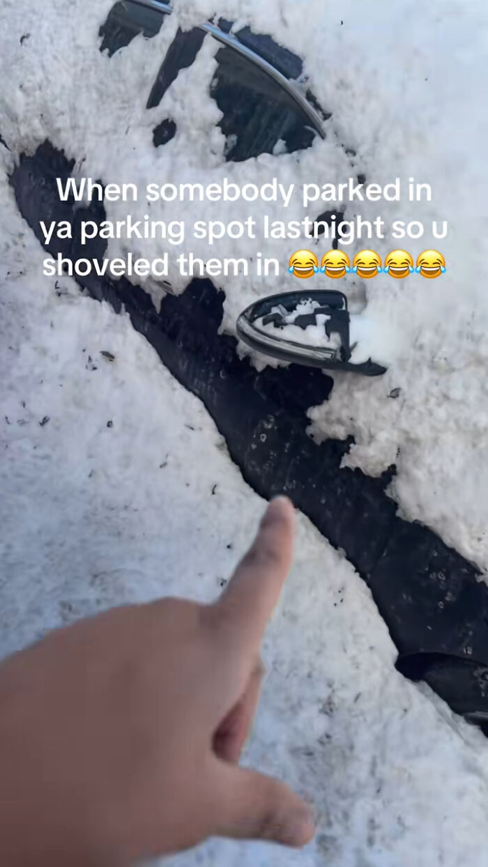 People Are In War Over Parking Spots This Winter And These 26 Posts Prove How Unhinged It Gets