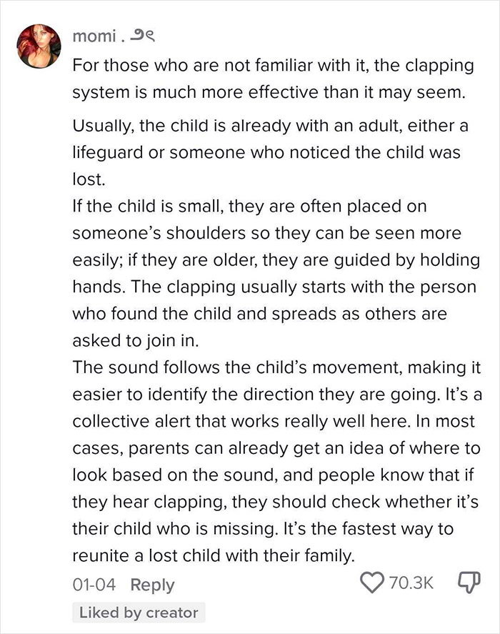 Person Shows A Really Effective Way To Deal With Lost Children: “Was So Confused When Everyone Started Clapping” Person Shows A Really Effective Way To Deal With Lost Children: “Was So Confused When Everyone Started Clapping”