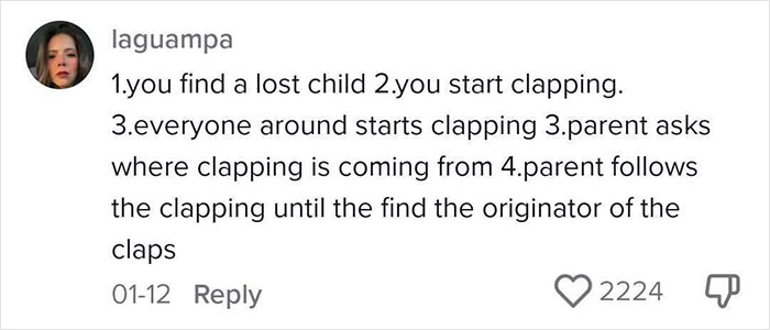 Person Shows A Really Effective Way To Deal With Lost Children: “Was So Confused When Everyone Started Clapping” Person Shows A Really Effective Way To Deal With Lost Children: “Was So Confused When Everyone Started Clapping”