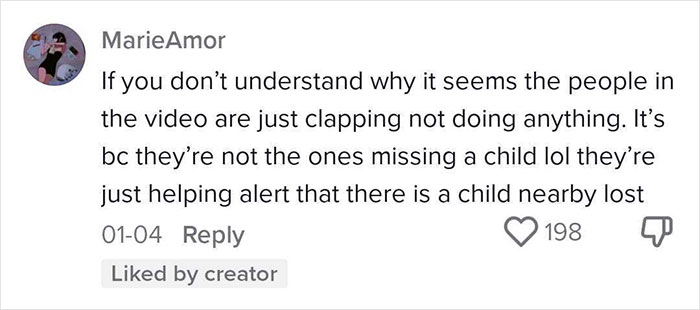 Person Shows A Really Effective Way To Deal With Lost Children: “Was So Confused When Everyone Started Clapping” Person Shows A Really Effective Way To Deal With Lost Children: “Was So Confused When Everyone Started Clapping”