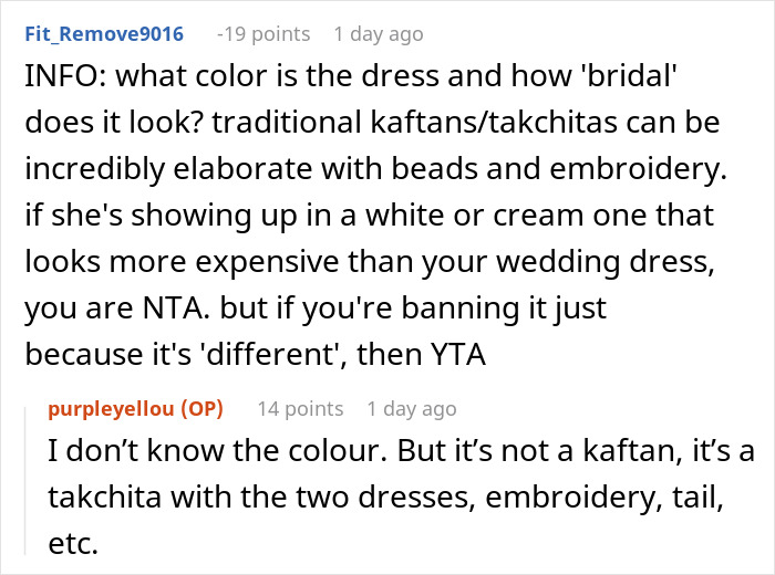 Bride Doesn’t Want European Wedding Guest Wearing Traditional Arab Dress: “Will Stand Out Too Much”