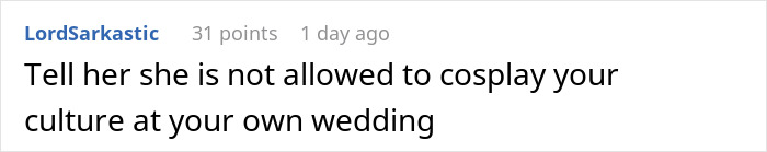 Bride Doesn’t Want European Wedding Guest Wearing Traditional Arab Dress: “Will Stand Out Too Much”