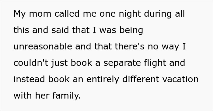 Family Excludes Daughter’s Wife From Vacation, Gets Mad When She Refuses To Join: “My Heart Sank”” Family Excludes Daughter’s Wife From Vacation, Gets Mad When She Refuses To Join: “My Heart Sank””