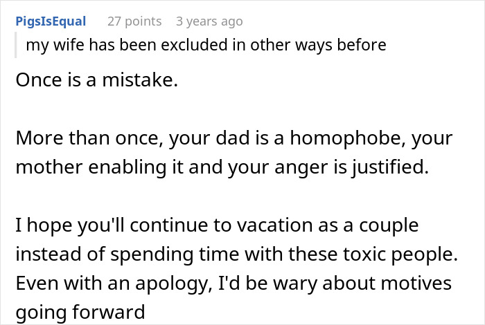 Family Excludes Daughter’s Wife From Vacation, Gets Mad When She Refuses To Join: “My Heart Sank”” Family Excludes Daughter’s Wife From Vacation, Gets Mad When She Refuses To Join: “My Heart Sank””
