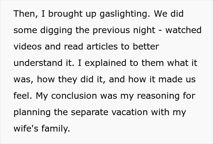 Family Excludes Daughter’s Wife From Vacation, Gets Mad When She Refuses To Join: “My Heart Sank”” Family Excludes Daughter’s Wife From Vacation, Gets Mad When She Refuses To Join: “My Heart Sank””