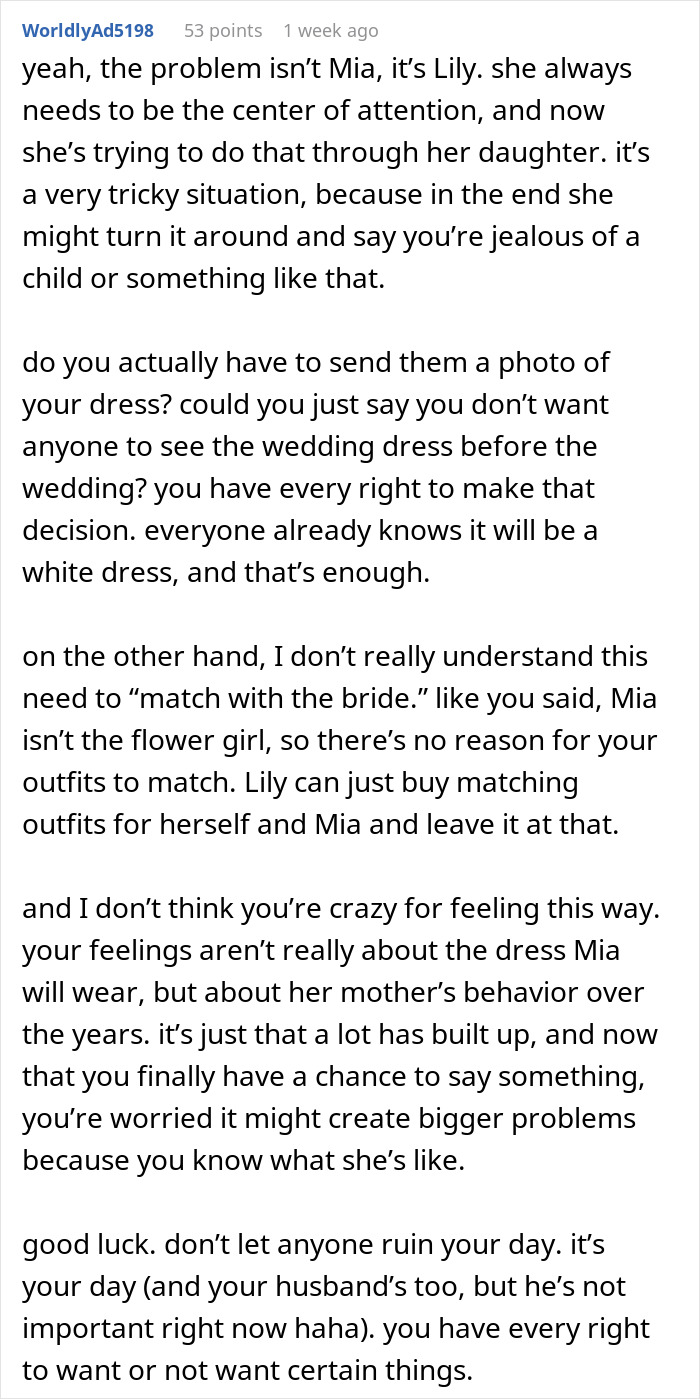 “A Little Annoying”: Attention-Seeking Mom Wants To Dress 3YO Daughter In Same Dress As The Bride
