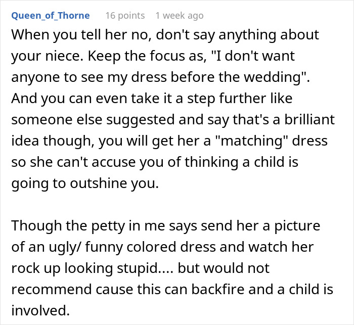 “A Little Annoying”: Attention-Seeking Mom Wants To Dress 3YO Daughter In Same Dress As The Bride