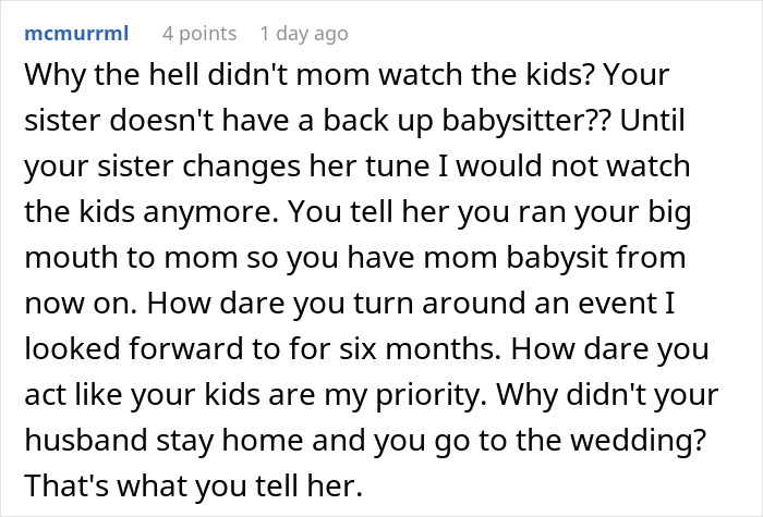 Woman Goes To Concert Instead Of Babysitting Sister’s Kids, Gets Accused Of Being Selfish