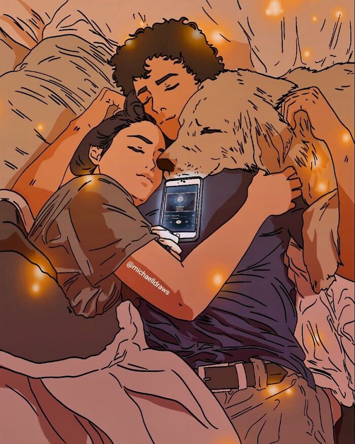 This Artist Creates Custom Portraits That Capture The Bond Between Humans And Pets (47 Pics)