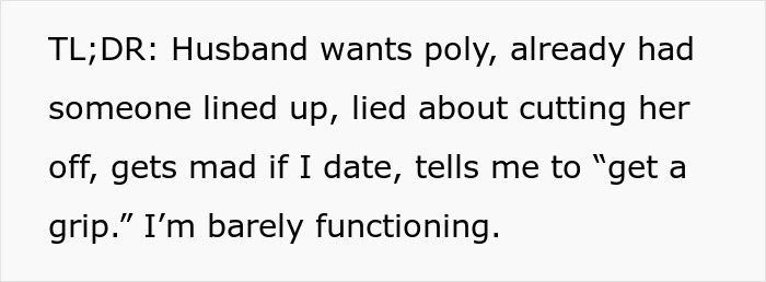 46YO “Comes Out” As Poly, Has A Date Lined Up Even Before Wife Can Digest What’s Happening 46YO “Comes Out” As Poly, Has A Date Lined Up Even Before Wife Can Digest What’s Happening