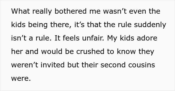 Bride Bans Sister’s Kids From “Adults-Only” Event But Breaks The Rules For Cousin&rsquo;s Kids, Sis Livid