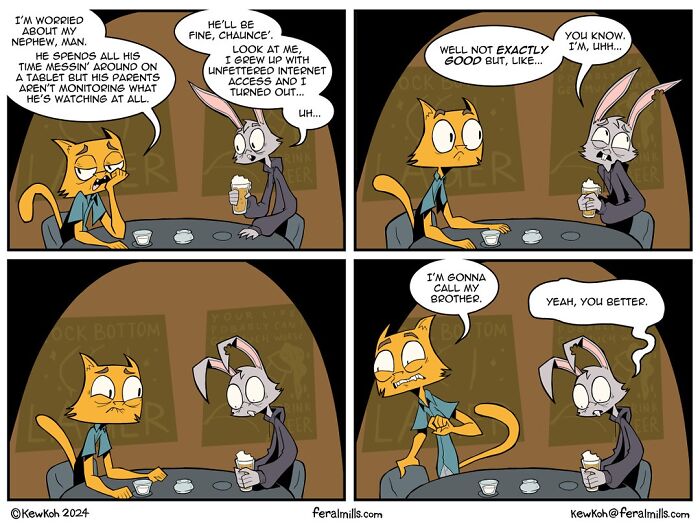 This Artist Combines Cartoon Network Vibes With Ridiculous Situations In Their 18 Comics