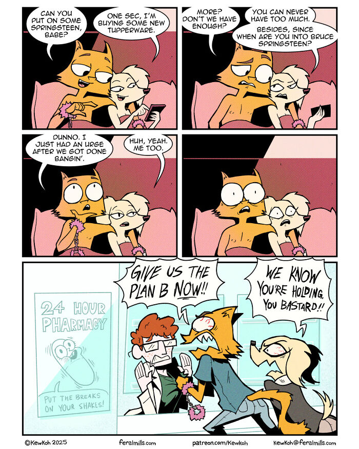 This Artist Combines Cartoon Network Vibes With Ridiculous Situations In Their 18 Comics