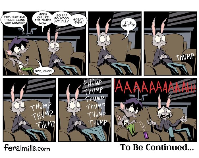 This Artist Combines Cartoon Network Vibes With Ridiculous Situations In Their 18 Comics