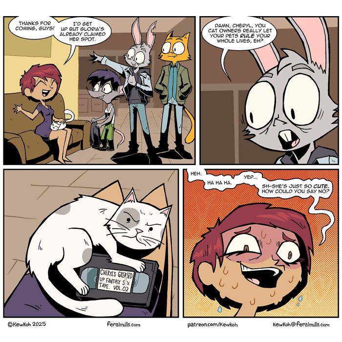 This Artist Combines Cartoon Network Vibes With Ridiculous Situations In Their 18 Comics