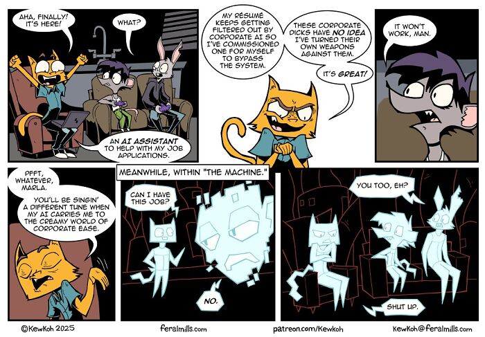 This Artist Combines Cartoon Network Vibes With Ridiculous Situations In Their 18 Comics