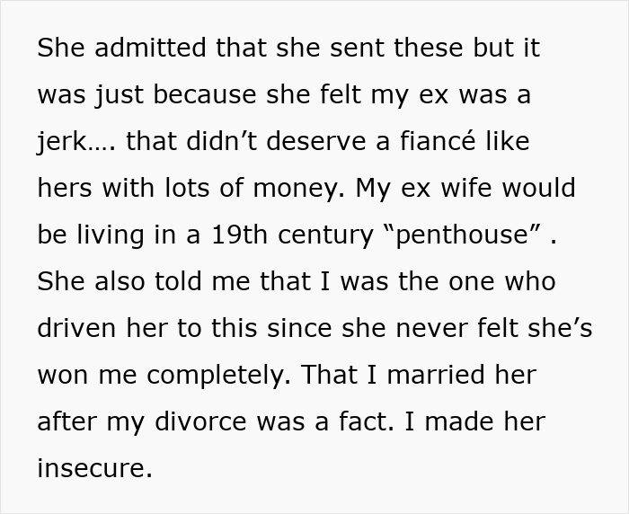 Guy Aghast As Mistress-Turned-Wife Mad That His Ex Is Marrying A Rich Dude, Her Insecurity Gets Exposed