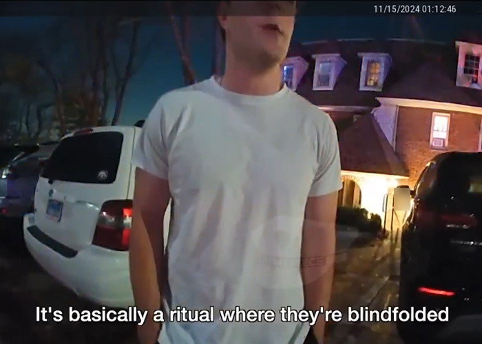 Video Shows Cops Met With Eerie Response After Interrupting Fraternity Hazing Event