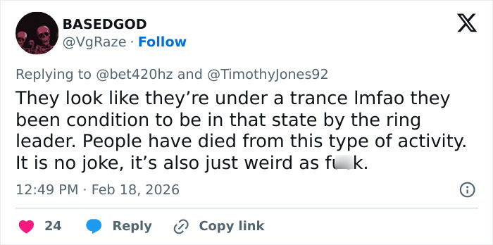 Video Shows Cops Met With Eerie Response After Interrupting Fraternity Hazing Event