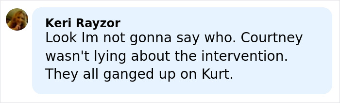 Courtney Love’s Reaction To Kurt Cobain Homicide Claim Revealed By Report Courtney Love’s Reaction To Kurt Cobain Homicide Claim Revealed By Report