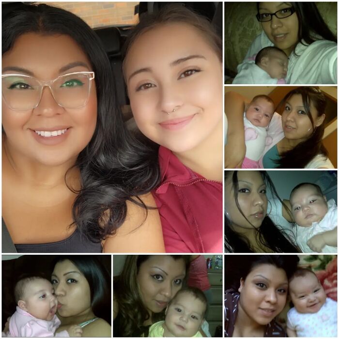 64 Parents Joined The Trend Of Sharing Photos With Their Kids That They Had Young