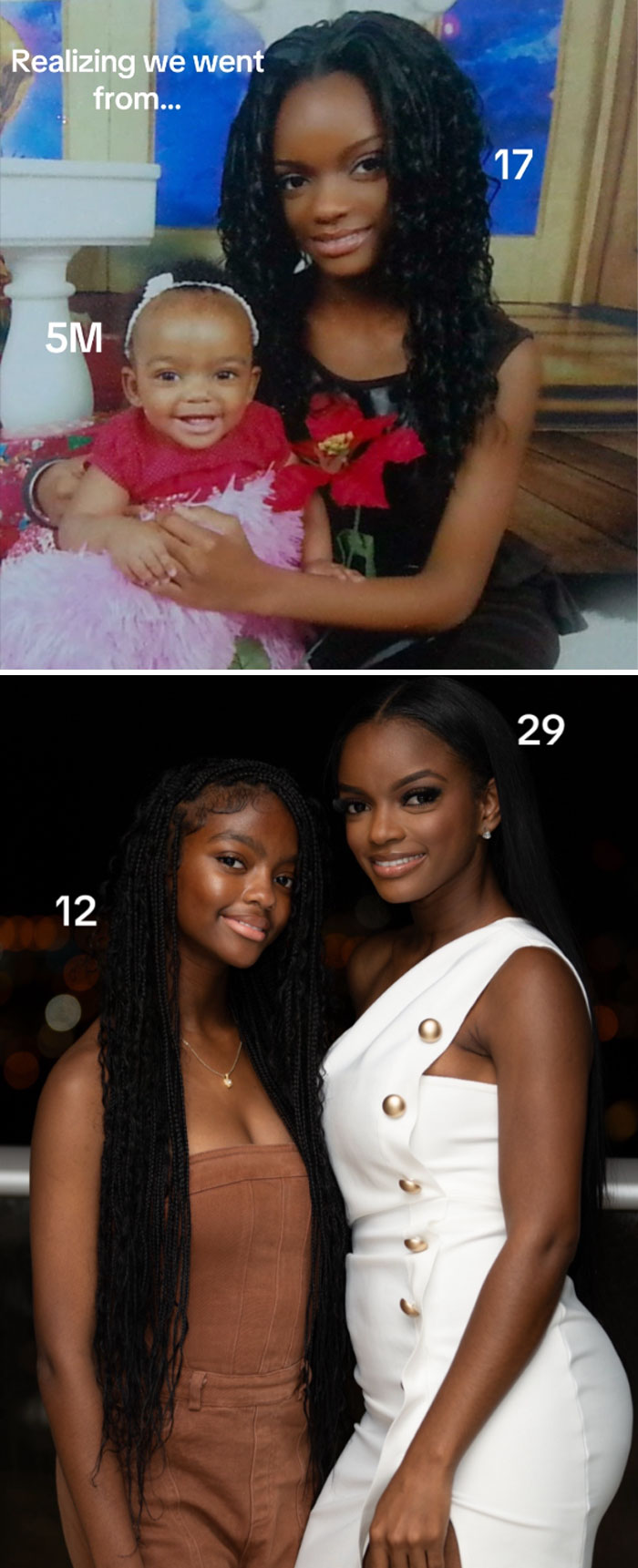 64 Parents Joined The Trend Of Sharing Photos With Their Kids That They Had Young