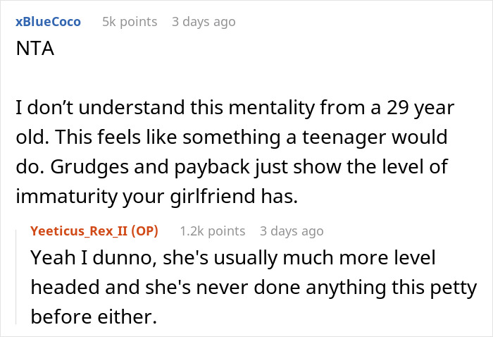 Woman Upset BF Likes Her Gift To Him As She Expected Him To Dump Her