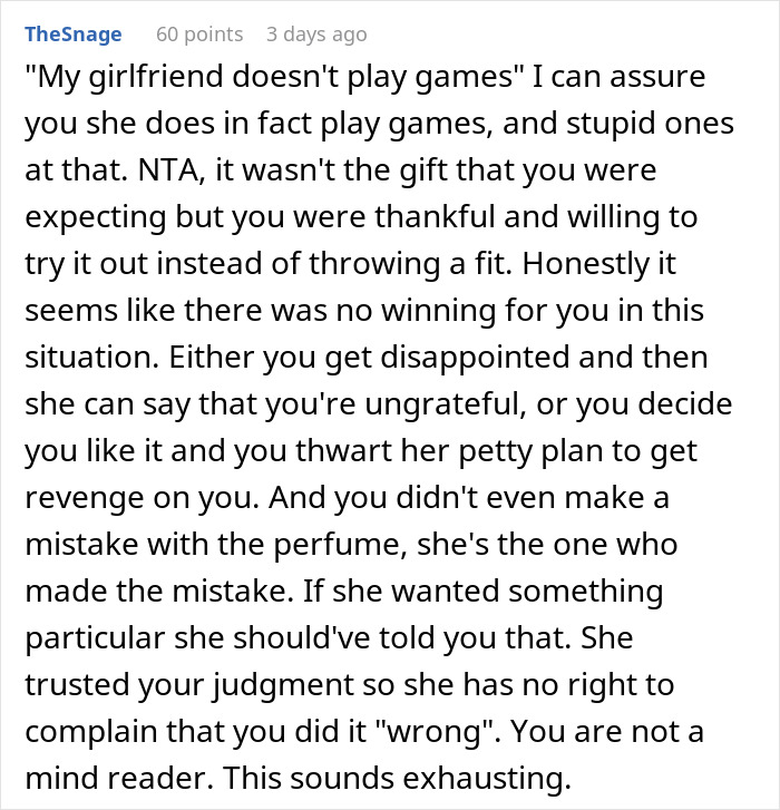 Woman Upset BF Likes Her Gift To Him As She Expected Him To Dump Her